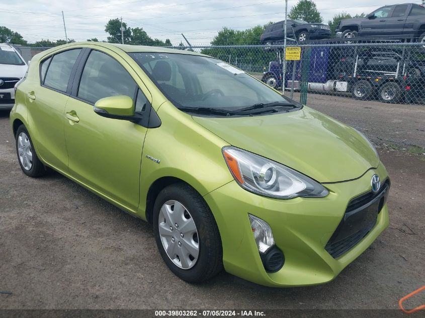 2015 Toyota Prius C Two VIN: JTDKDTB34F1107853 Lot: 39803262