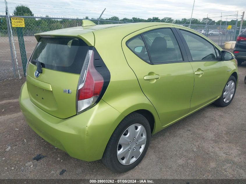 JTDKDTB34F1107853 | 2015 TOYOTA PRIUS C