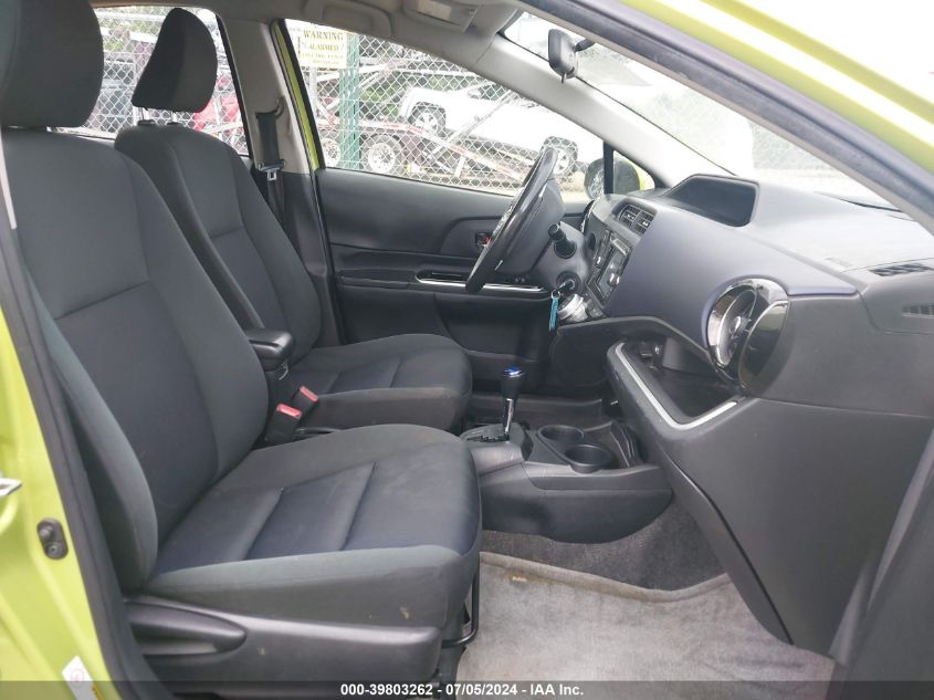 JTDKDTB34F1107853 | 2015 TOYOTA PRIUS C