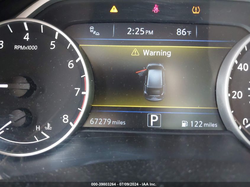 2017 Nissan Murano Sl VIN: 5N1AZ2MH8HN138465 Lot: 39803264