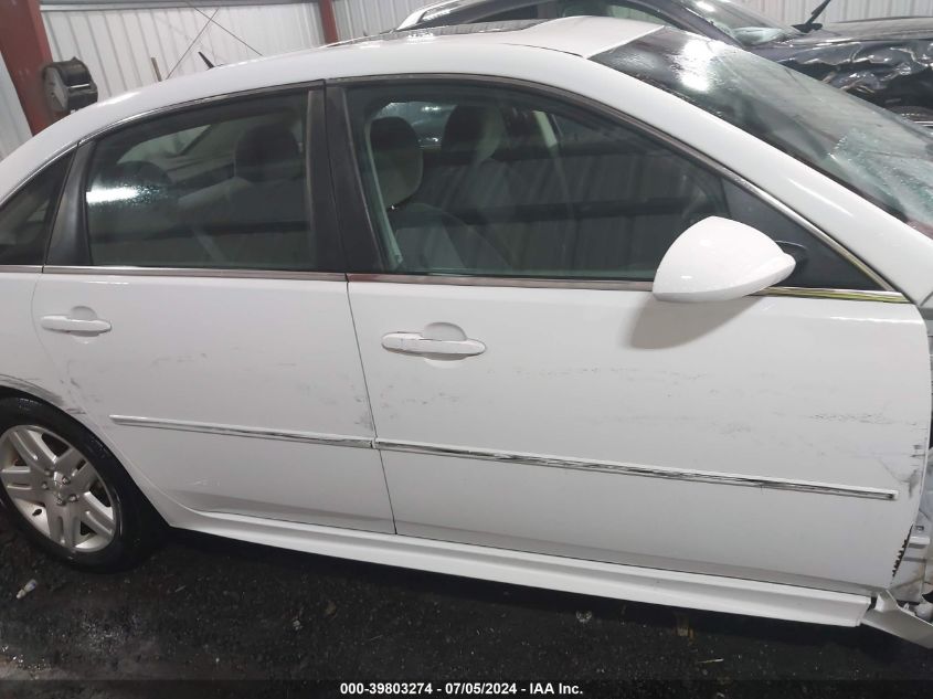 2013 Chevrolet Impala Lt VIN: 2G1WG5E34D1263827 Lot: 39803274