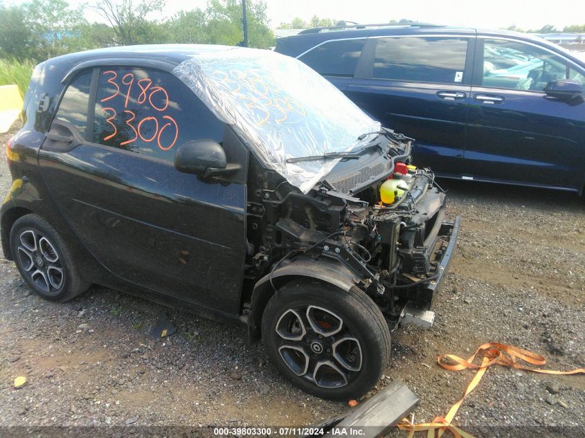 2018 Smart Fortwo Electric Drive Passion/Prime/Pure VIN: WMEFJ9BA4JK277632 Lot: 39803300