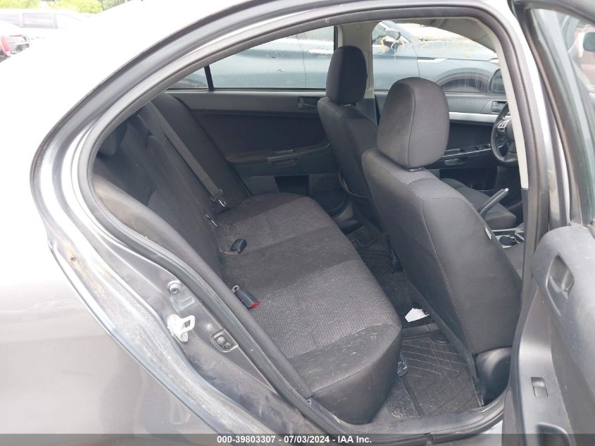 2010 Mitsubishi Lancer Es VIN: JA32U2FU7AU033797 Lot: 39803307