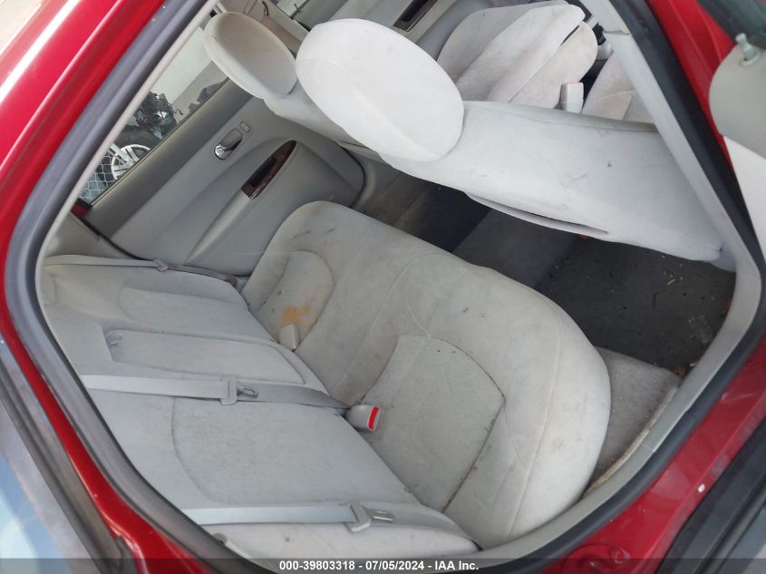 2008 Buick Lacrosse Cx VIN: 2G4WC582781339855 Lot: 39803318