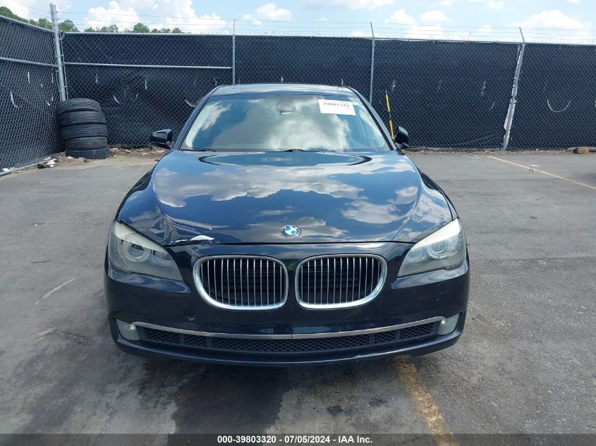 2009 BMW 750Li VIN: WBAKB83569CY62432 Lot: 39803320