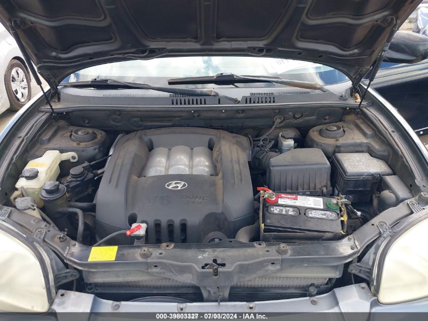 2004 Hyundai Santa Fe Gls VIN: KM8SC13D14U701161 Lot: 39803327