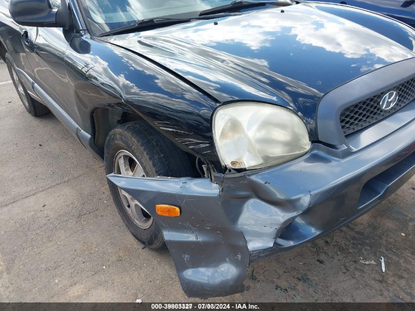 2004 Hyundai Santa Fe Gls VIN: KM8SC13D14U701161 Lot: 39803327