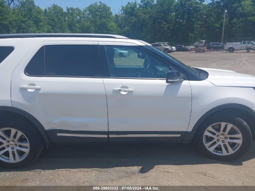 2018 Ford Explorer Xlt VIN: 1FM5K8D84JGALL358 Lot: 39803332