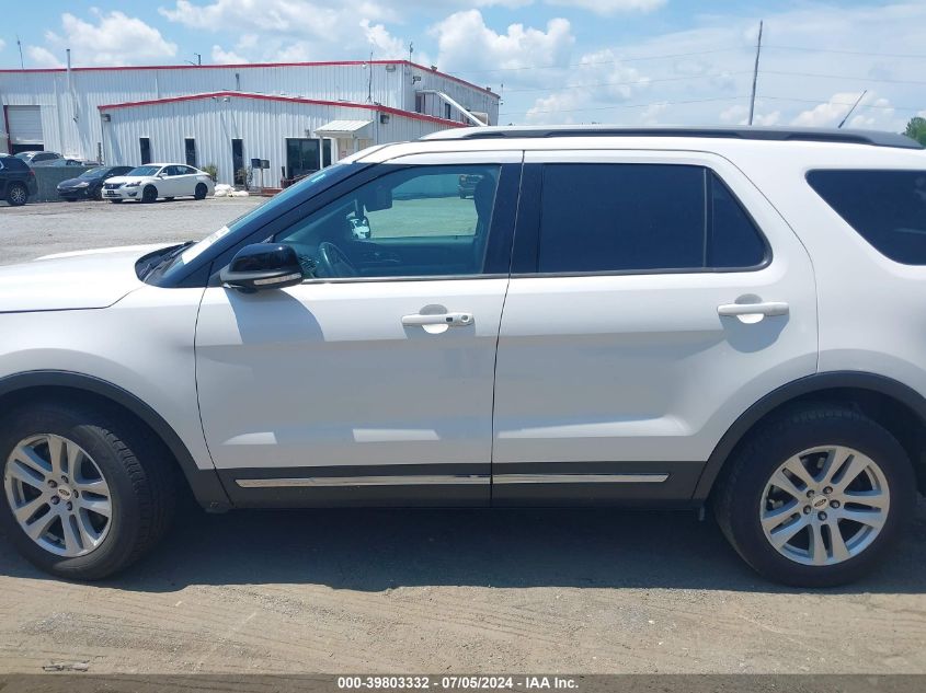 2018 Ford Explorer Xlt VIN: 1FM5K8D84JGALL358 Lot: 39803332