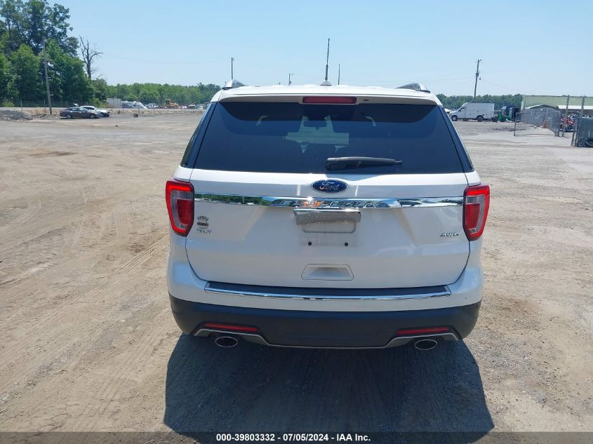 2018 Ford Explorer Xlt VIN: 1FM5K8D84JGALL358 Lot: 39803332