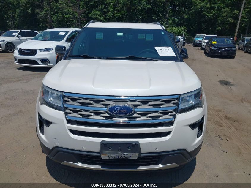2018 Ford Explorer Xlt VIN: 1FM5K8D84JGALL358 Lot: 39803332