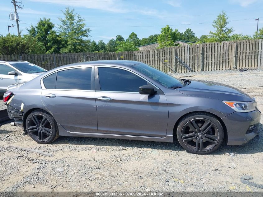 2017 Honda Accord Sport Se VIN: 1HGCR2F11HA203971 Lot: 39803336