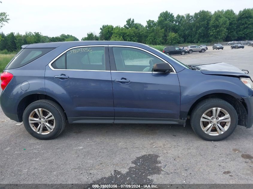 2013 Chevrolet Equinox Ls VIN: 2GNALBEK3D6432393 Lot: 39803356