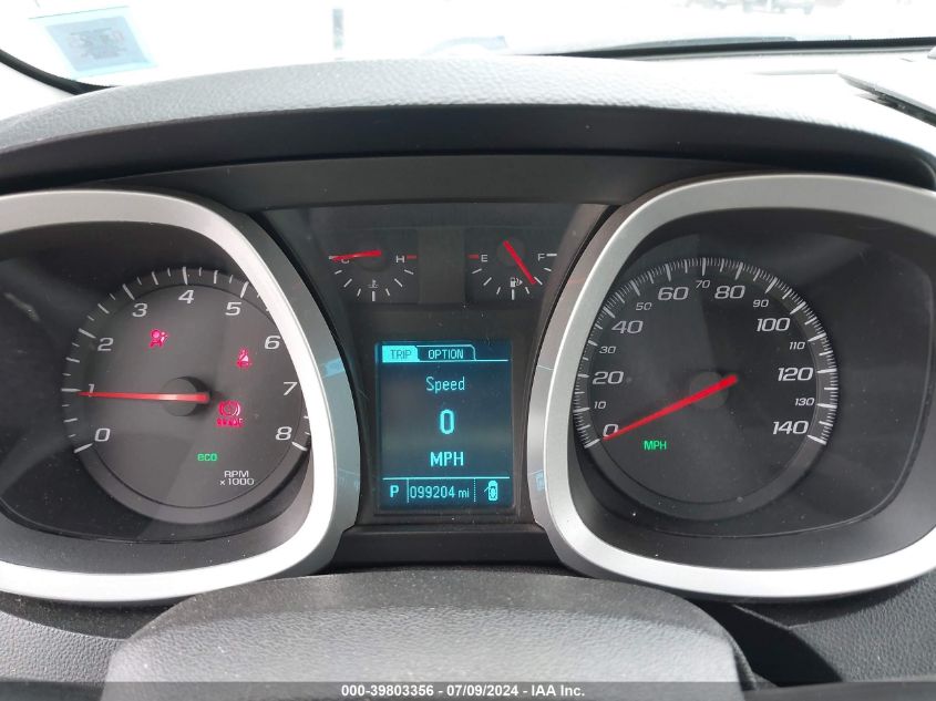 2013 Chevrolet Equinox Ls VIN: 2GNALBEK3D6432393 Lot: 39803356