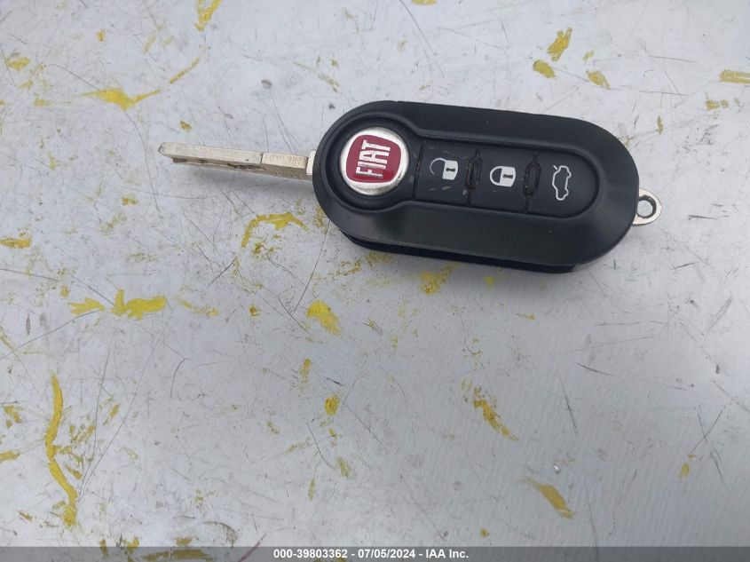 2012 Fiat 500 Pop VIN: 3C3CFFAR4CT382816 Lot: 39803362