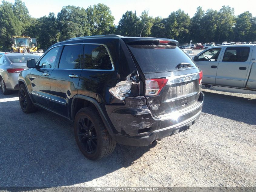 2012 Jeep Grand Cherokee Overland VIN: 1C4RJFCT9CC135154 Lot: 39803365