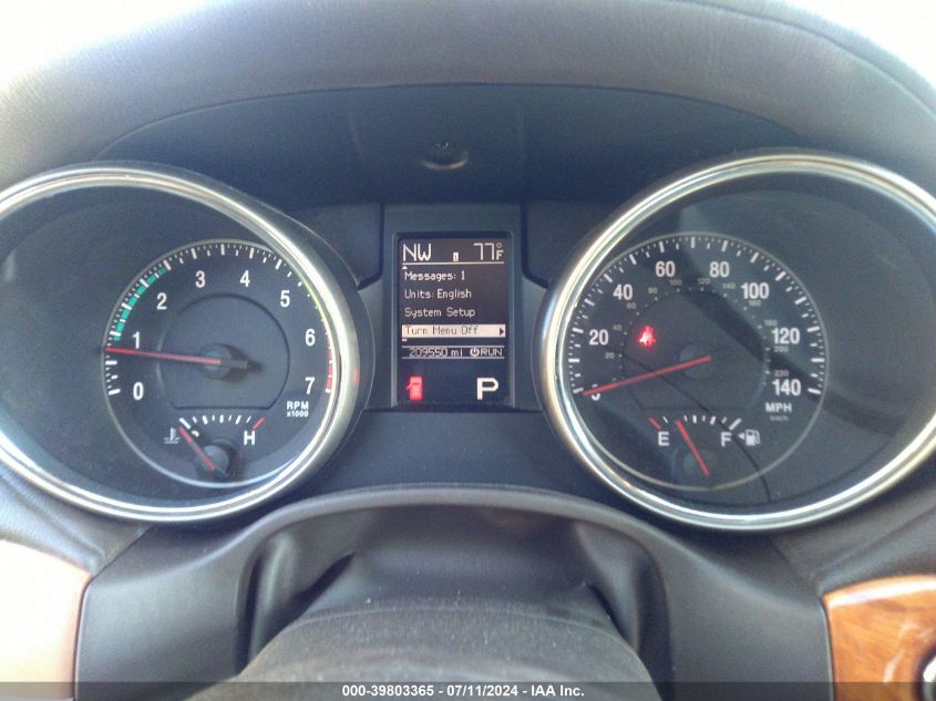 2012 Jeep Grand Cherokee Overland VIN: 1C4RJFCT9CC135154 Lot: 39803365