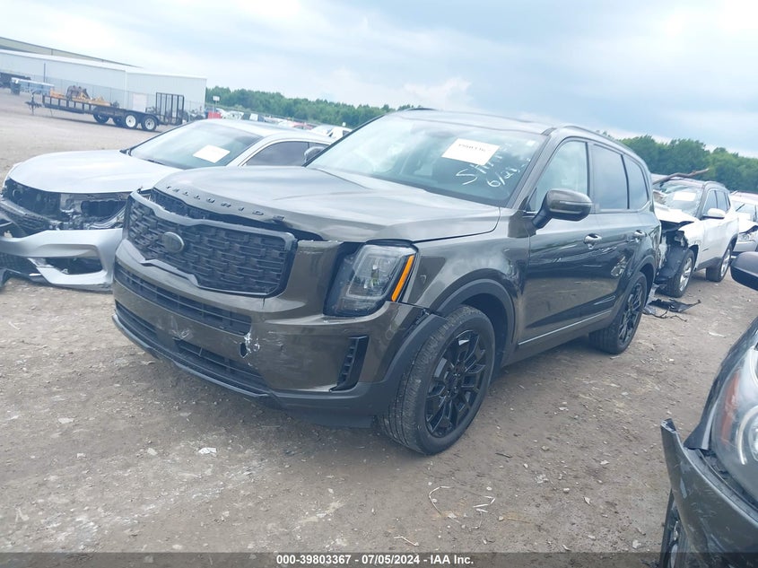 2021 Kia Telluride Ex VIN: 5XYP3DHC4MG179784 Lot: 39803367