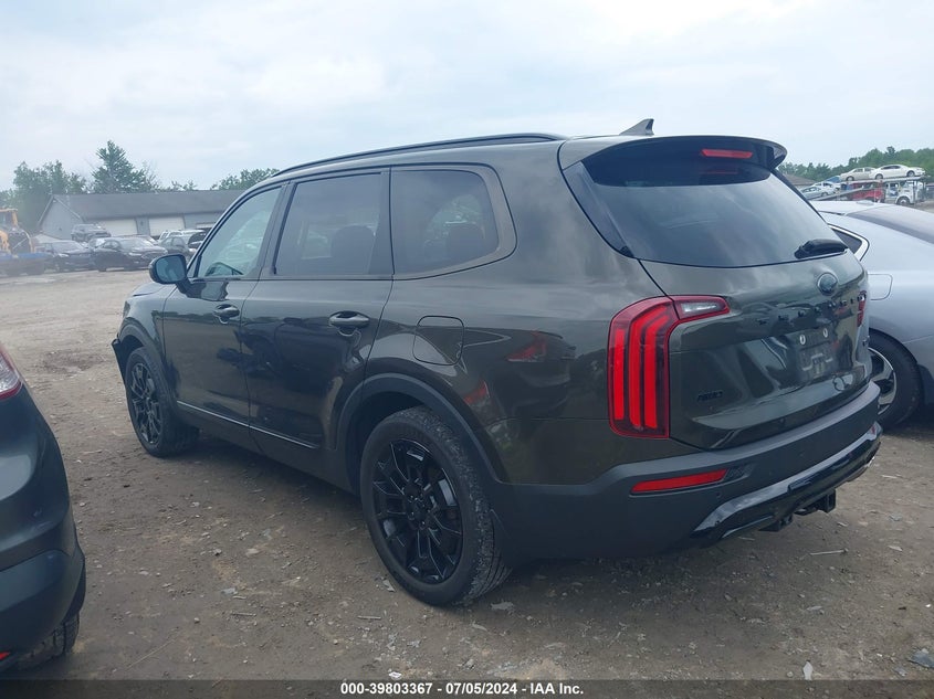 2021 Kia Telluride Ex VIN: 5XYP3DHC4MG179784 Lot: 39803367