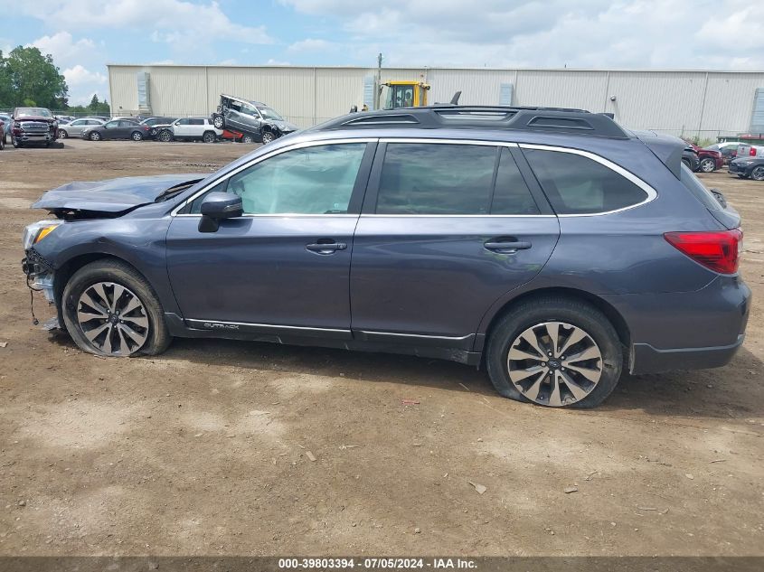 2017 Subaru Outback 3.6R Limited VIN: 4S4BSENC3H3200587 Lot: 39803394