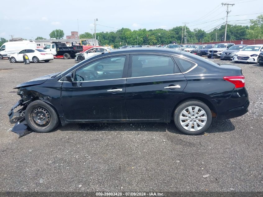 2018 Nissan Sentra S VIN: 3N1AB7AP4JY336201 Lot: 39803428