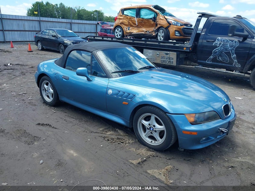 1996 BMW Z3 1.9 VIN: 4USCH7327TLB76734 Lot: 39803430