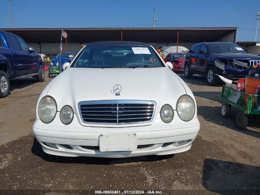 2002 Mercedes-Benz Clk 320 VIN: WDBLK65G42T116415 Lot: 39803451