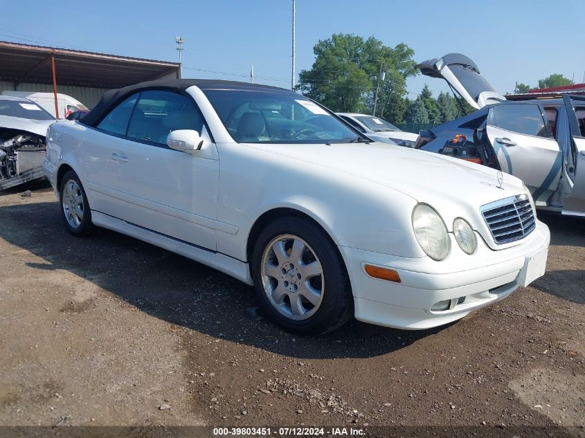 2002 Mercedes-Benz Clk 320 VIN: WDBLK65G42T116415 Lot: 39803451