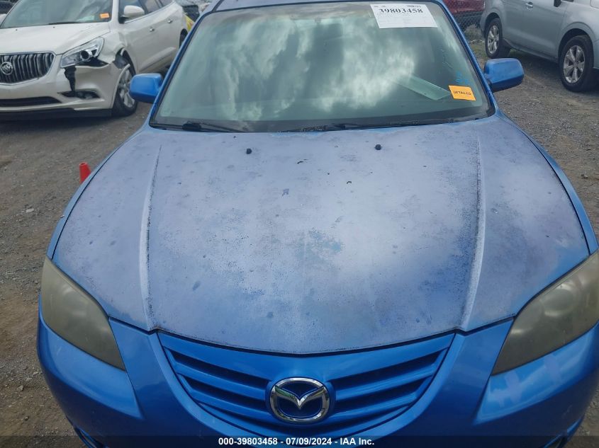 2004 Mazda Mazda3 S VIN: JM1BK123341133061 Lot: 39803458