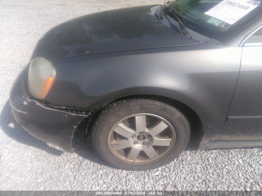 2005 Ford Five Hundred Se VIN: 1FAFP23175G158894 Lot: 39803460