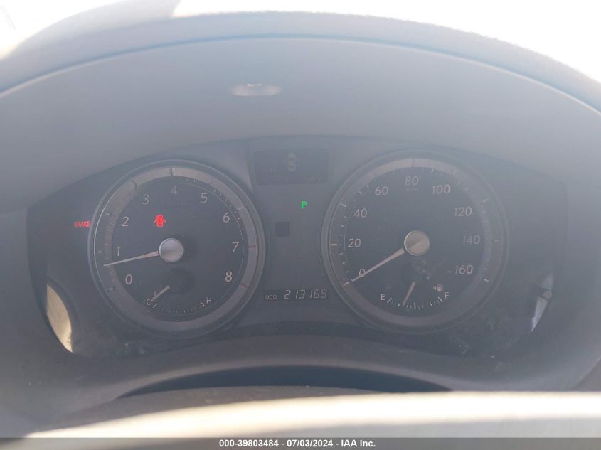 2007 Lexus Es 350 VIN: JTHBJ46G772132736 Lot: 39803484