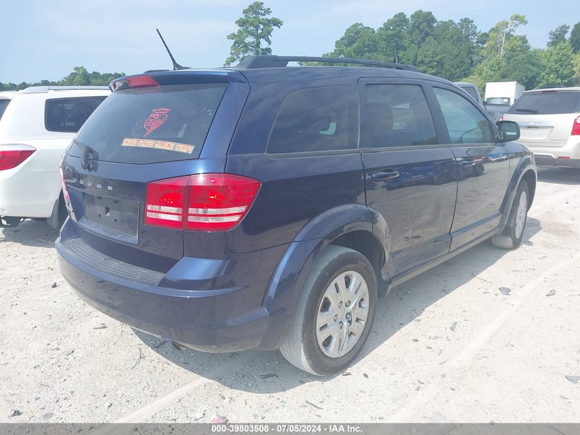 VIN 3C4PDCAB1HT560435 2017 DODGE JOURNEY SE
