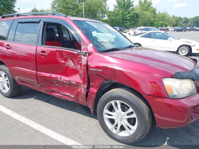 2004 Toyota Highlander Limited V6 VIN: JTEEP21A640042954 Lot: 39803525