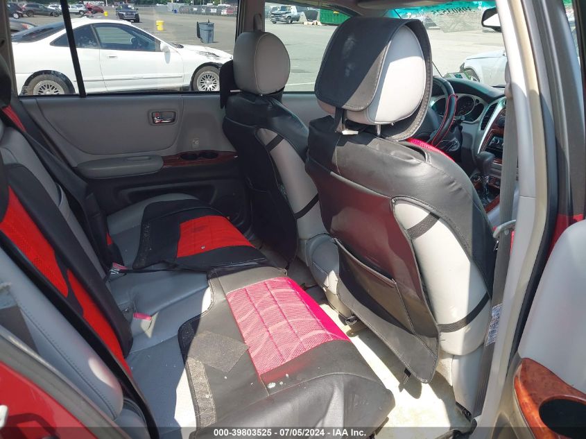 2004 Toyota Highlander Limited V6 VIN: JTEEP21A640042954 Lot: 39803525