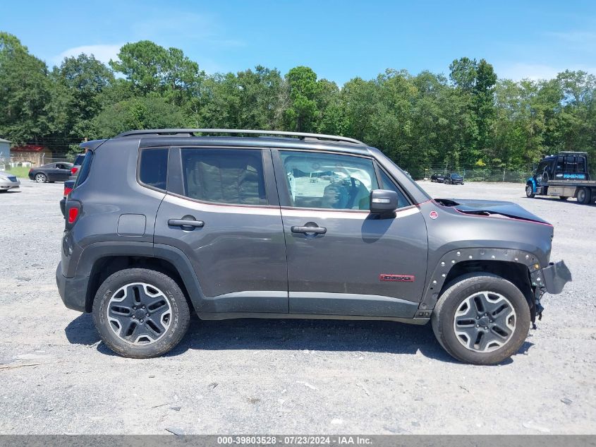 2016 Jeep Renegade Trailhawk VIN: ZACCJBCT3GPC54172 Lot: 39803528