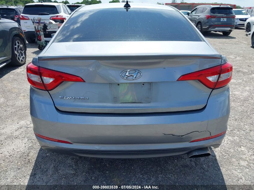 2017 Hyundai Sonata VIN: 5NPE24AF5HH446587 Lot: 39803539