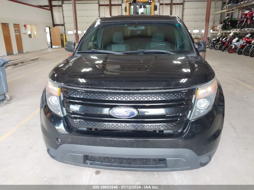 2014 Ford Explorer Police Interceptor VIN: 1FM5K8AR3EGA50168 Lot: 39803546