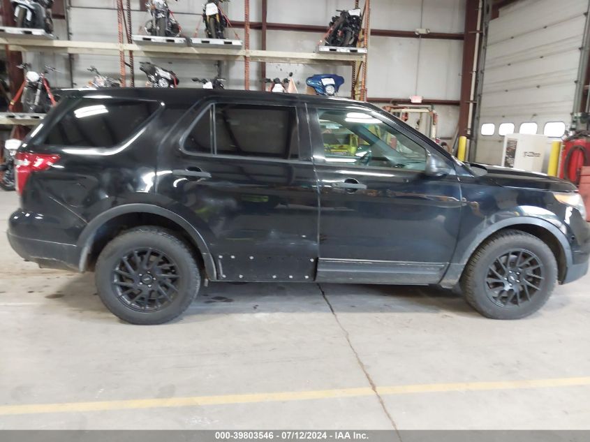 2014 Ford Explorer Police Interceptor VIN: 1FM5K8AR3EGA50168 Lot: 39803546
