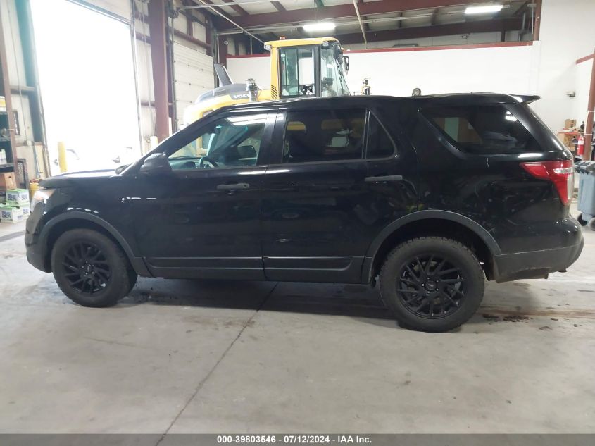 2014 Ford Explorer Police Interceptor VIN: 1FM5K8AR3EGA50168 Lot: 39803546