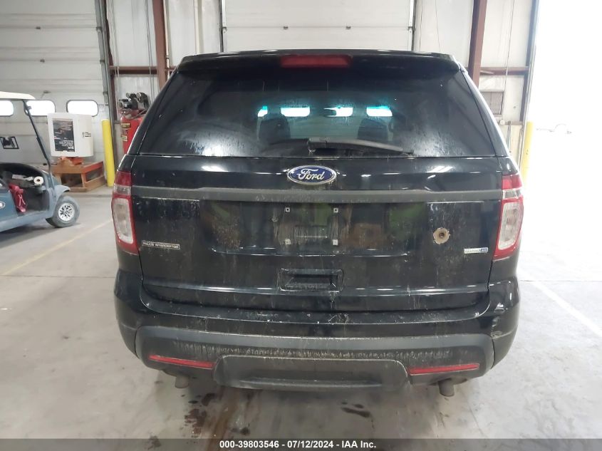 2014 Ford Explorer Police Interceptor VIN: 1FM5K8AR3EGA50168 Lot: 39803546
