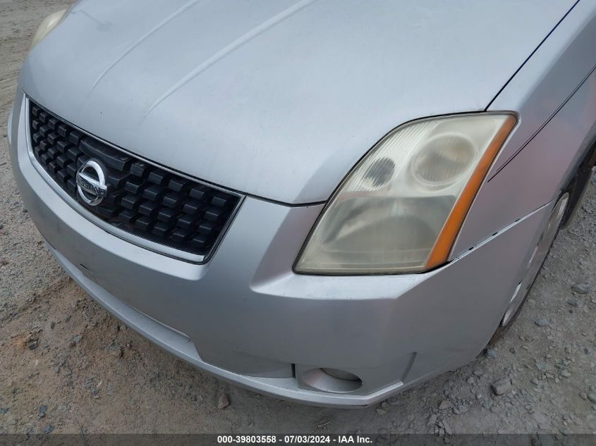 3N1AB61E68L656748 | 2008 NISSAN SENTRA