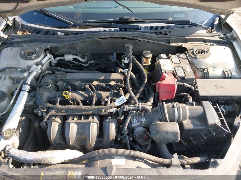 2010 Ford Fusion Sel VIN: 3FAHP0JA8AR366026 Lot: 39803569