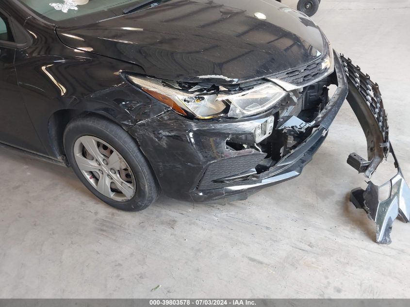 2018 Chevrolet Cruze Ls Auto VIN: 1G1BC5SM7J7112339 Lot: 39803578