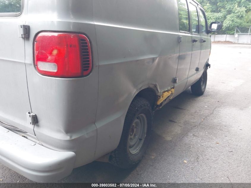 2002 Dodge Ram Van 1500 Conversion VIN: 2B7HB11X22K113447 Lot: 39803582