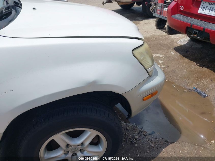 2001 Lexus Rx 300 VIN: JTJHF10U310209404 Lot: 39803584