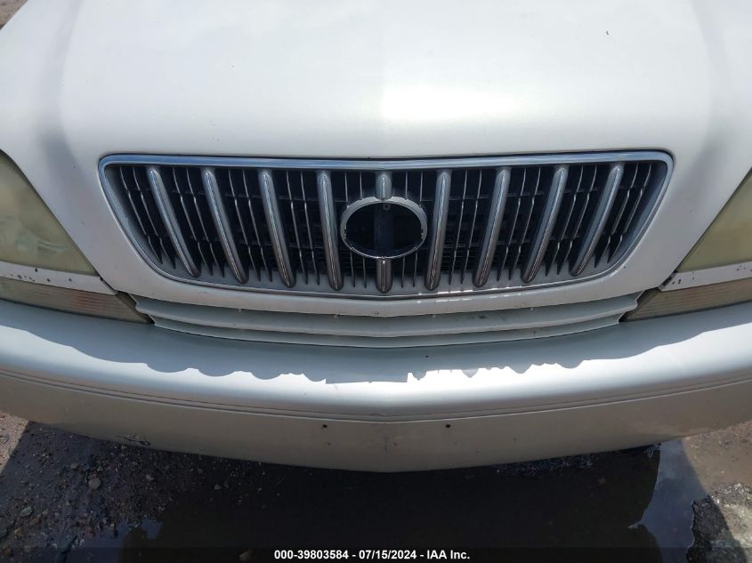 2001 Lexus Rx 300 VIN: JTJHF10U310209404 Lot: 39803584