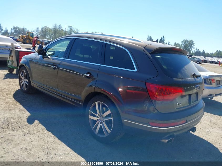 2014 Audi Q7 3.0 Tdi Premium VIN: WA1VMAFE0ED013215 Lot: 39803596