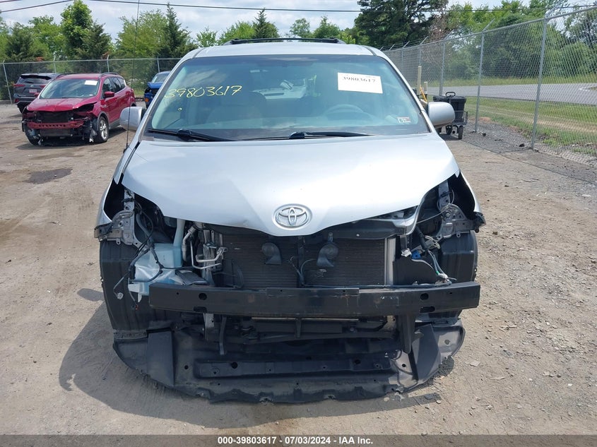 2014 Toyota Sienna Le V6 8 Passenger VIN: 5TDKK3DC1ES514632 Lot: 39803617