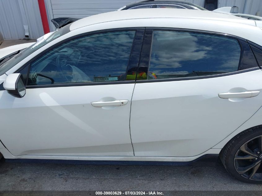 2019 Honda Civic Sport VIN: SHHFK7H49KU218686 Lot: 39803629