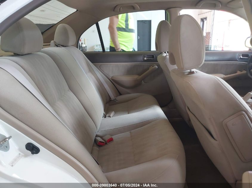 2003 Honda Civic Ex VIN: 2HGES26833H568334 Lot: 39803640